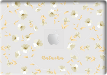 Load image into Gallery viewer, MacBook Snap Case - White Magnolia
