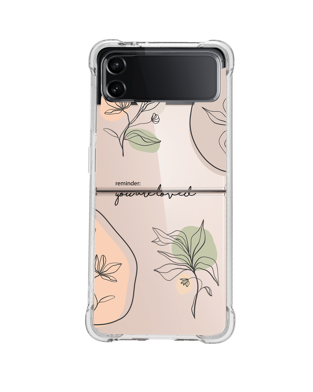 Android Flip / Fold Case - Sketchy Flower