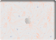 Load image into Gallery viewer, MacBook Snap Case - Sketchy Flower &amp; Butterfly 1.0
