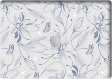 Load image into Gallery viewer, MacBook Snap Case - Sketchy Flower &amp; Butterfly 2.0
