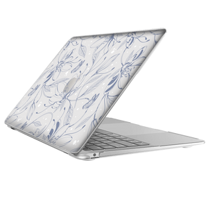 MacBook Snap Case - Sketchy Flower & Butterfly 2.0