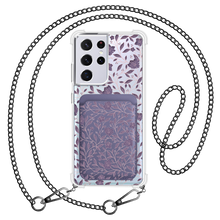 Load image into Gallery viewer, Android Magnetic Wallet Case - Sketchy Flower 4.0
