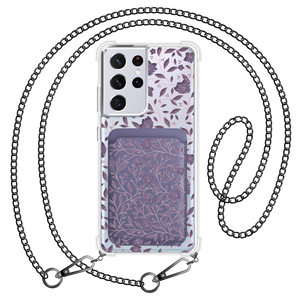 Android Magnetic Wallet Case - Sketchy Flower 4.0