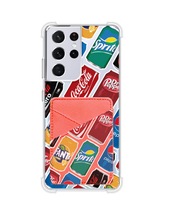 Load image into Gallery viewer, Android Phone Wallet Case - Soda Pop
