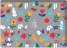 Load image into Gallery viewer, MacBook Snap Case - Flower Garden
