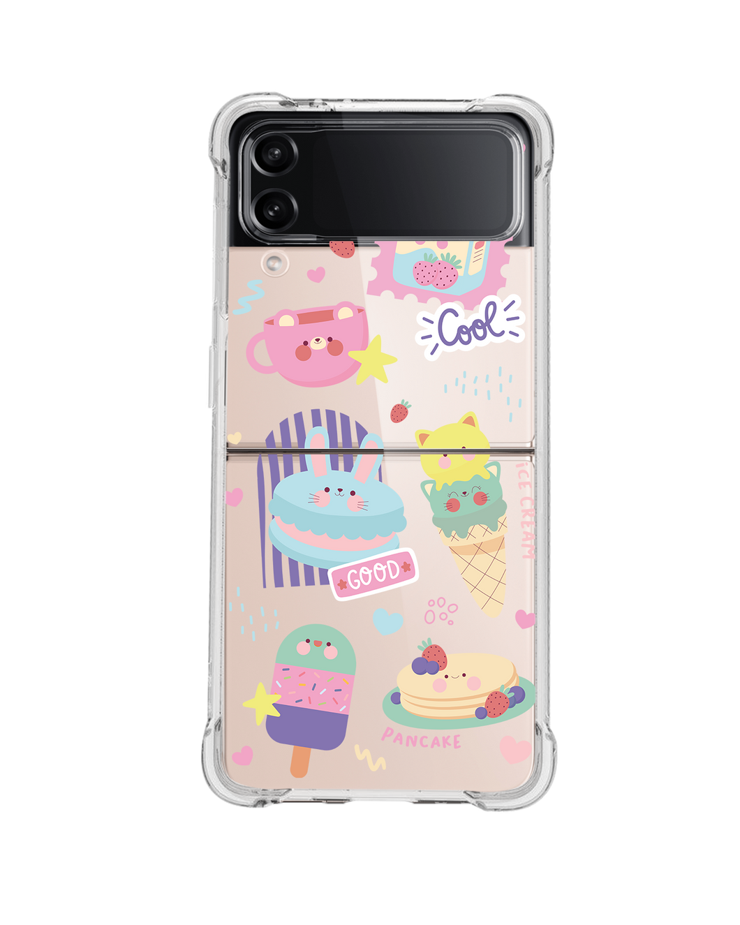 Android Flip / Fold Case - Sweet Cafe