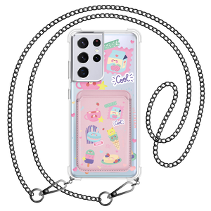 Android Magnetic Wallet Case - Sweet Cafe