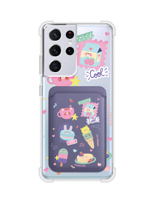 Android Magnetic Wallet Case - Sweet Cafe