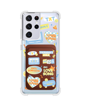 Load image into Gallery viewer, Android Magnetic Wallet Case - TXT Sticker Pack
