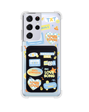 Load image into Gallery viewer, Android Magnetic Wallet Case - TXT Sticker Pack
