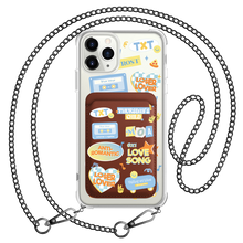 Load image into Gallery viewer, iPhone Magnetic Wallet Case - TXT Sticker Pack
