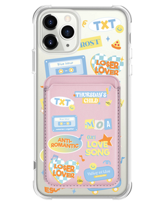 iPhone Magnetic Wallet Case - TXT Sticker Pack