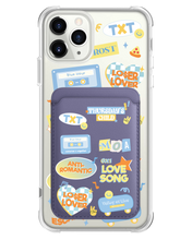 Load image into Gallery viewer, iPhone Magnetic Wallet Case - TXT Sticker Pack
