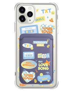 iPhone Magnetic Wallet Case - TXT Sticker Pack