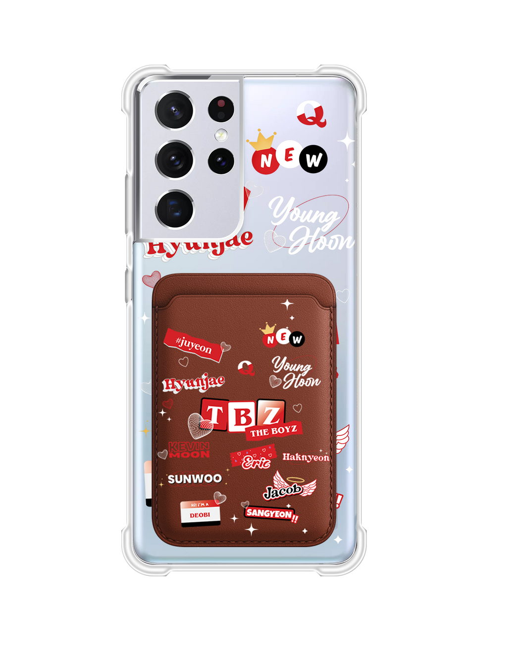 Android Magnetic Wallet Case - The Boyz Members