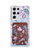 Load image into Gallery viewer, Android Magnetic Wallet Case - Tiger &amp; Floral 3.0
