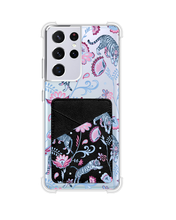 Load image into Gallery viewer, Android Phone Wallet Case - Tiger &amp; Floral 3.0
