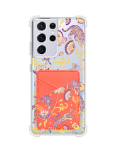 Load image into Gallery viewer, Android Phone Wallet Case - Tiger &amp; Floral 4.0
