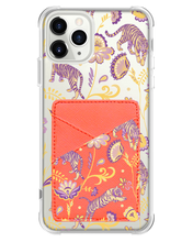 Load image into Gallery viewer, iPhone Phone Wallet Case - Tiger &amp; Floral 4.0
