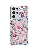 Load image into Gallery viewer, Android Magnetic Wallet Case - Tiger &amp; Floral 6.0
