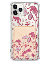 Load image into Gallery viewer, iPhone Phone Wallet Case - Tiger &amp; Floral 7.0
