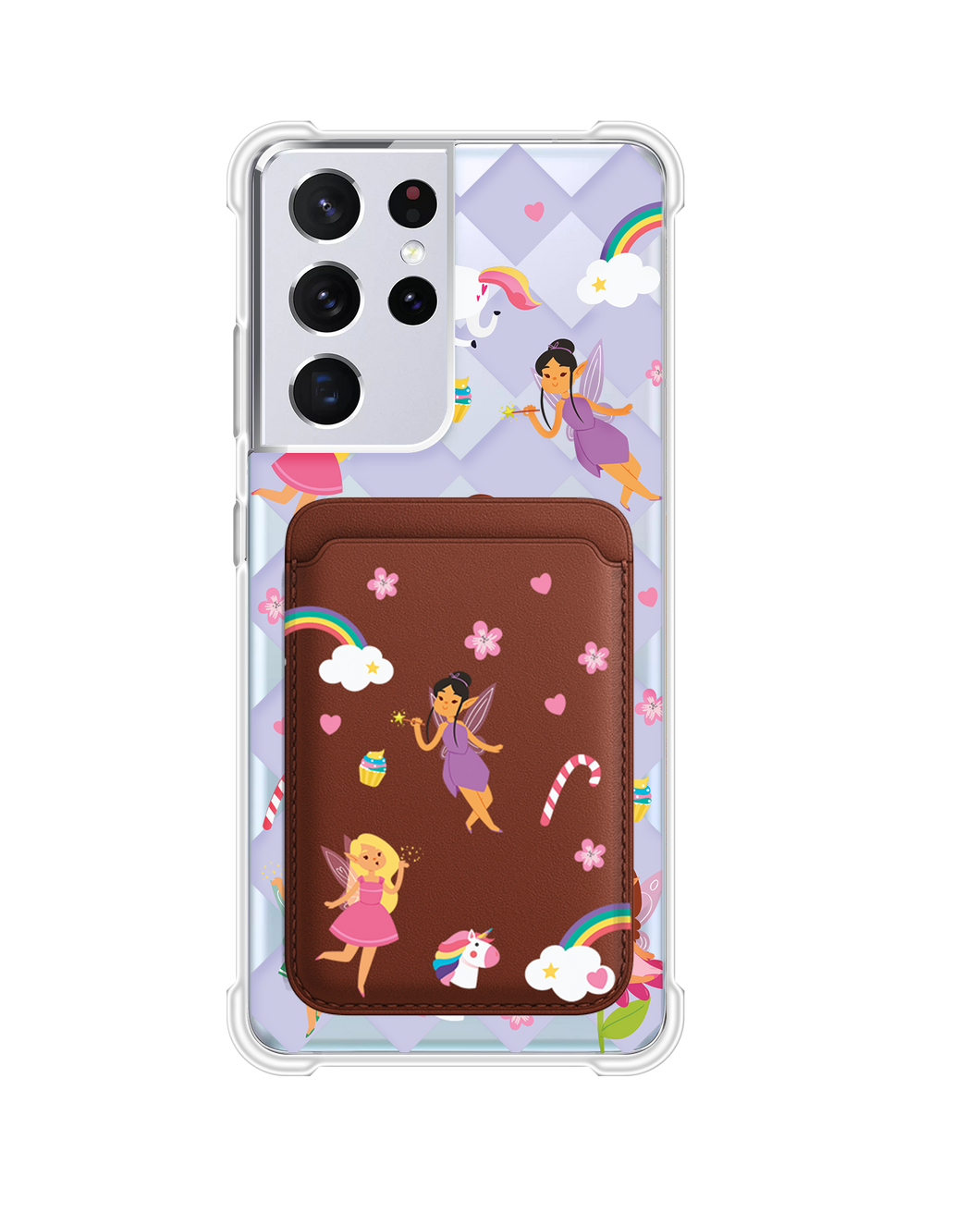 Android Magnetic Wallet Case - Tiny Fairy