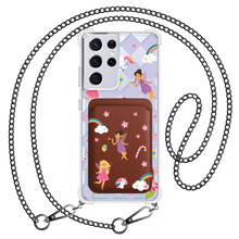 Load image into Gallery viewer, Android Magnetic Wallet Case - Tiny Fairy
