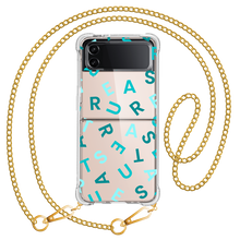 Load image into Gallery viewer, Android Flip / Fold Case - Treasure Monogram
