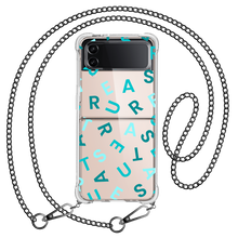 Load image into Gallery viewer, Android Flip / Fold Case - Treasure Monogram
