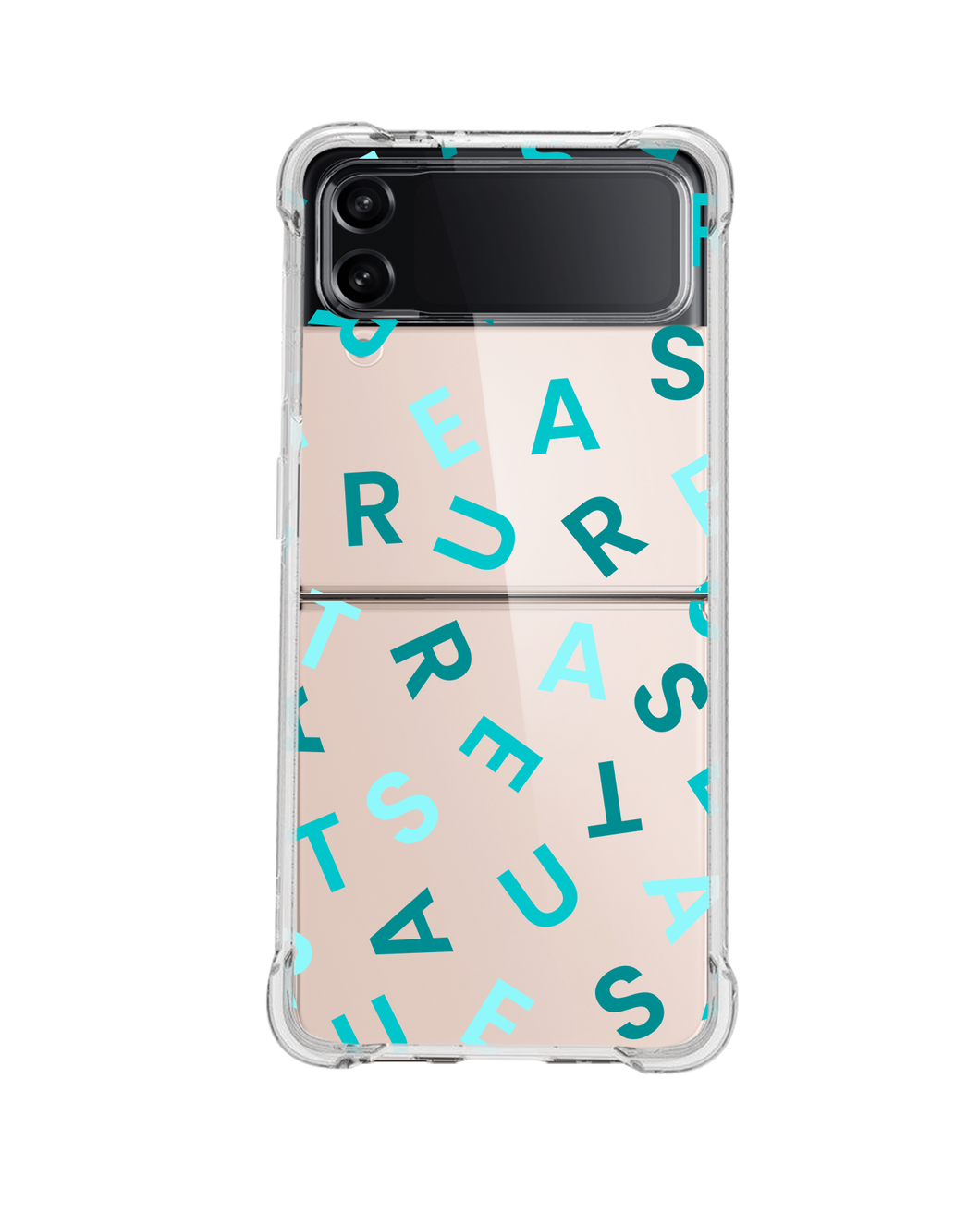 Android Flip / Fold Case - Treasure Monogram