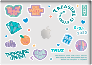 Macbook Snap Case - Treasure Sticker Pack