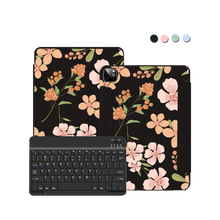 Load image into Gallery viewer, iPad Wireless Keyboard Flipcover - Vinca
