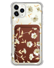 Load image into Gallery viewer, iPhone Magnetic Wallet Case - White Magnolia
