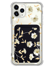 Load image into Gallery viewer, iPhone Magnetic Wallet Case - White Magnolia
