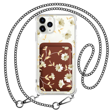 Load image into Gallery viewer, iPhone Magnetic Wallet Case - White Magnolia
