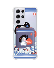 Load image into Gallery viewer, Android Magnetic Wallet Case - White Puppy
