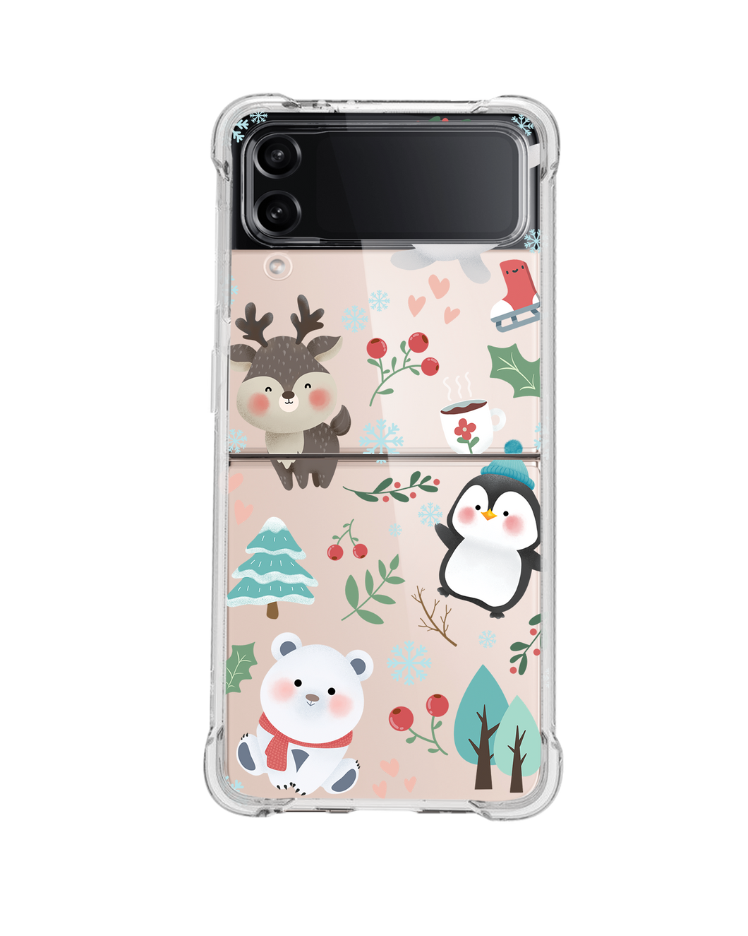 Android Flip / Fold Case - Winter