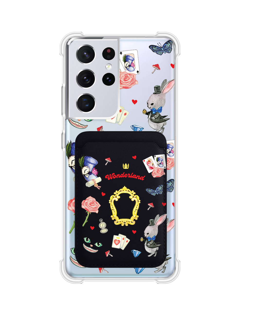 Android Magnetic Wallet Case - Wonderland