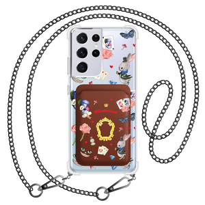 Android Magnetic Wallet Case - Wonderland