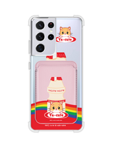 Load image into Gallery viewer, Android Magnetic Wallet Case - Yacute Cat
