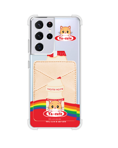 Android Phone Wallet Case - Yacute Cat