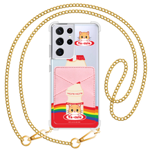 Load image into Gallery viewer, Android Phone Wallet Case - Yacute Cat
