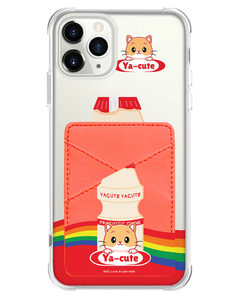 iPhone Phone Wallet Case - Yacute Cat