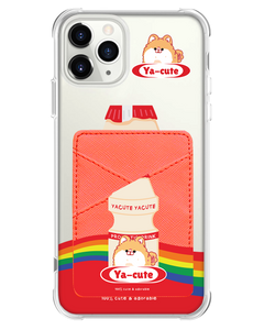 iPhone Phone Wallet Case - Yacute Dog