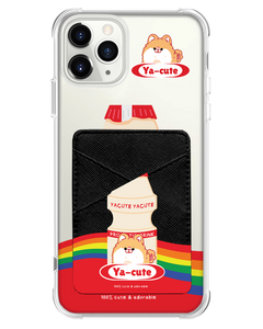 iPhone Phone Wallet Case - Yacute Dog