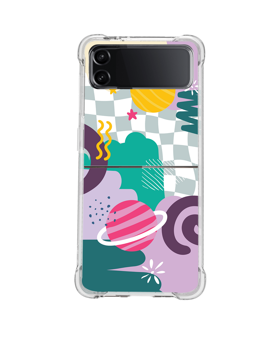 Android Flip / Fold Case - Abstract Planet 3.0