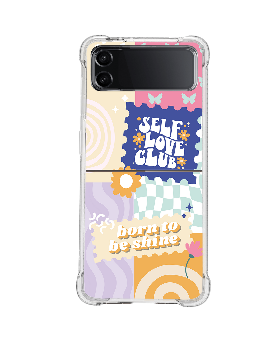 Android Flip / Fold Case - Abstract Quotes 7.0