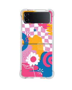 Android Flip / Fold Case - Abstract Flower 5.0