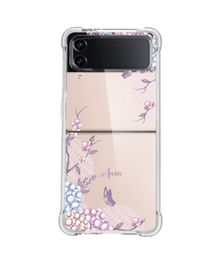 Android Flip / Fold Case - Batik Floral