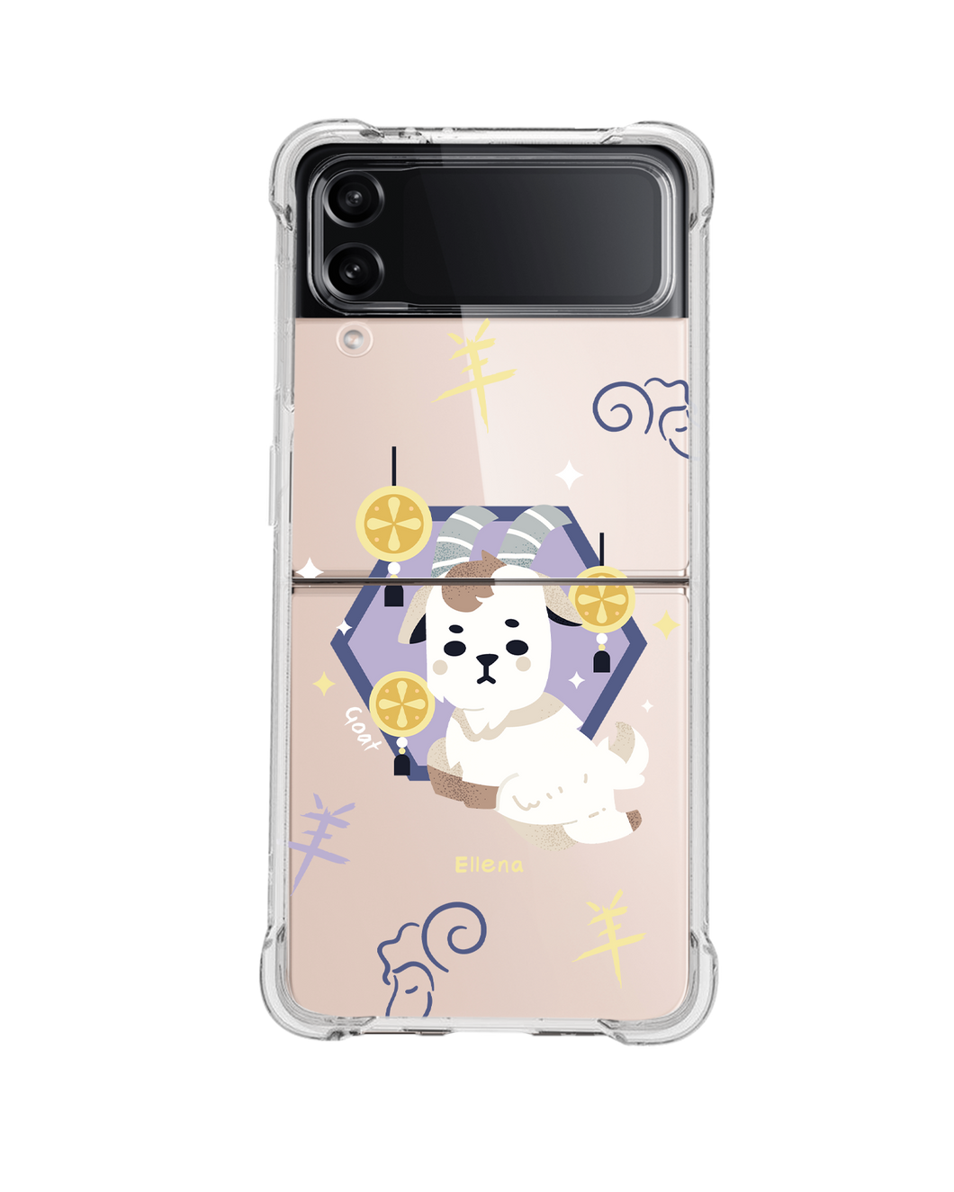 Android Flip / Fold Case - Goat (Chinese Zodiac / Shio)